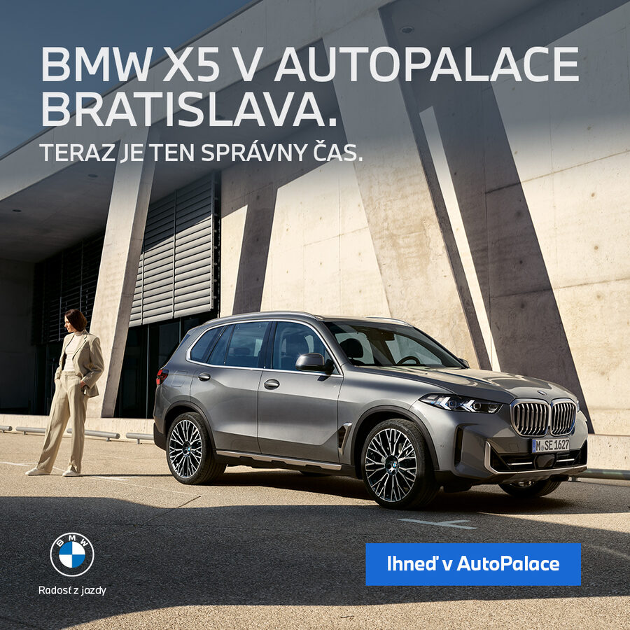 BMW X5 v AutoPalace Bratislava — skladové vozidlá k okamžitému odberu
